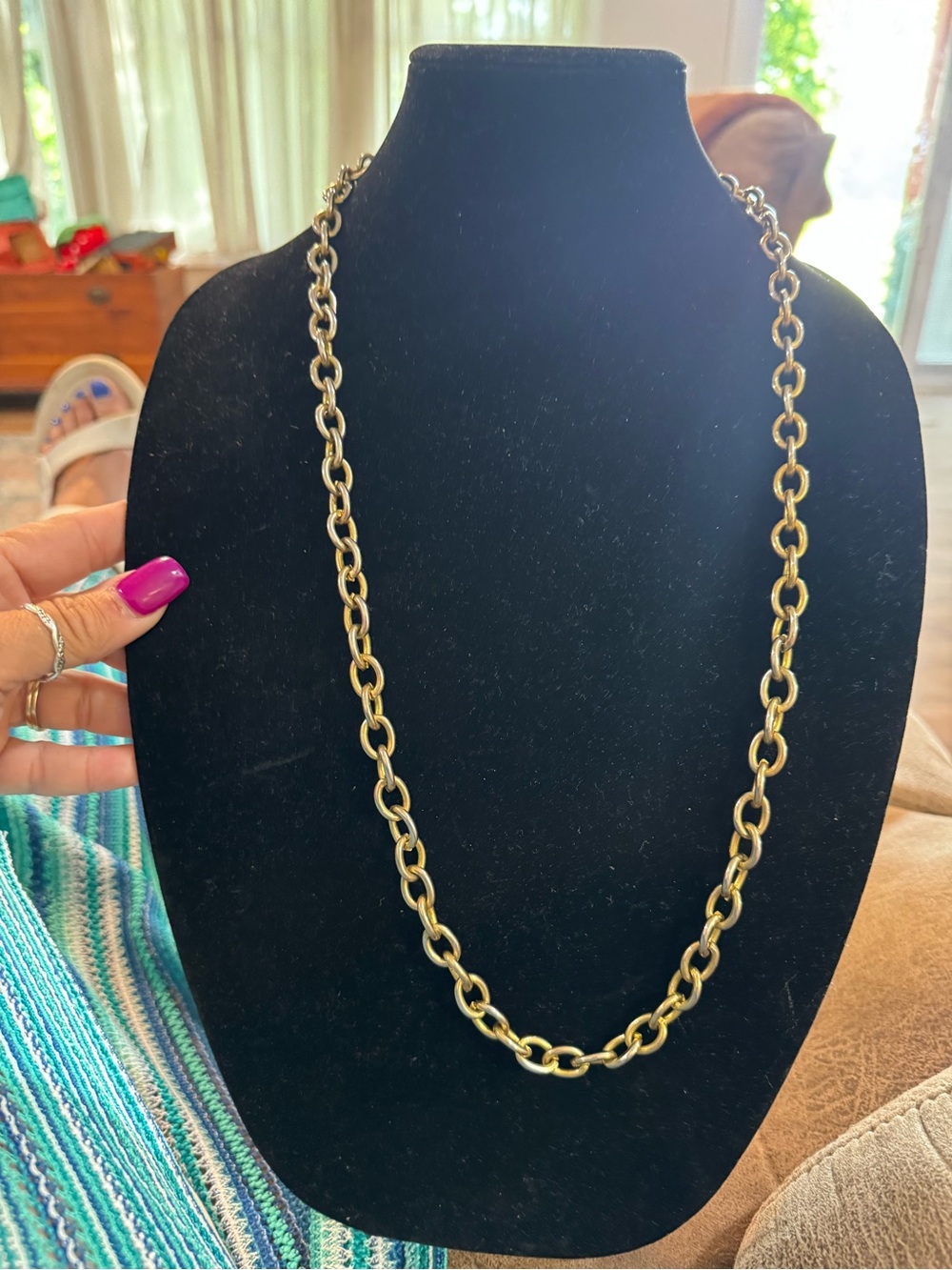 Classic Gold Link Necklace - Women Jewelry